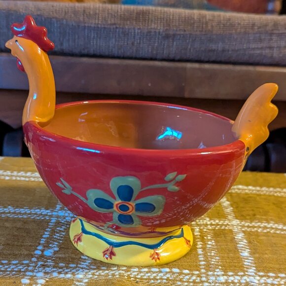 Baja Collection by Home Studio Chicken Accent Bowl - Picture 4 of 5